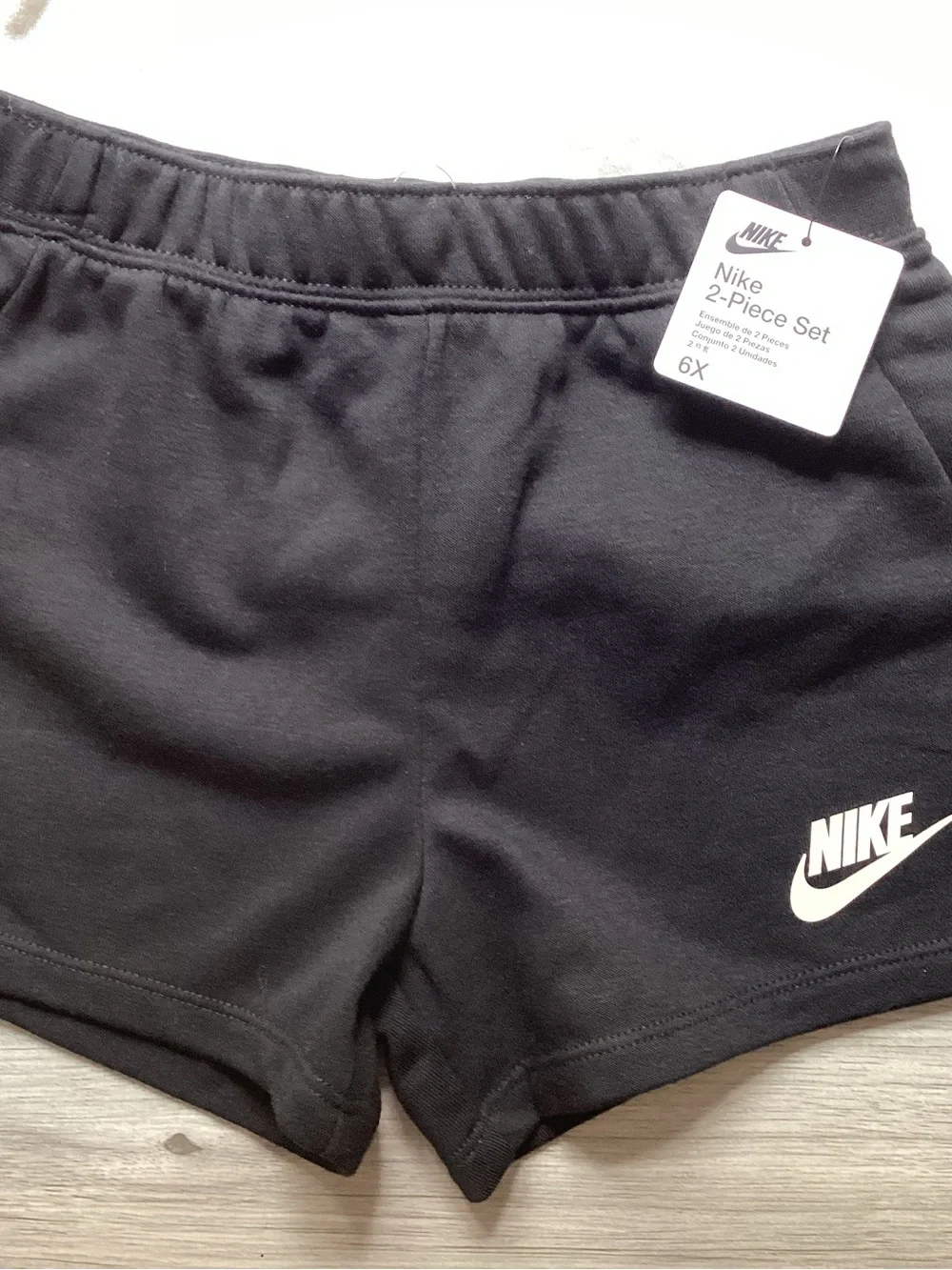 Nike tee & Shorts Set girls size 6X(NWT) ~PRICE IS FIRM, NO OFFERS~